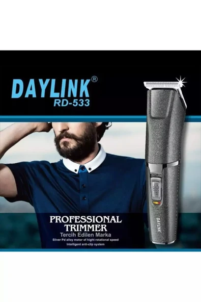 Daylink Rd-533 Saç Sakal 4 Başlıklı Tıraş Makinesi + Döner Başlıklı ürün görseli 1