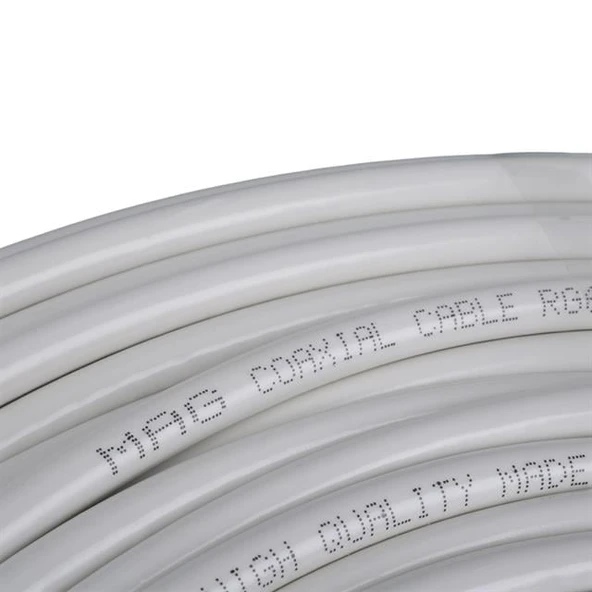 Mag Platinium RG6-U4 Trishield Anten Kablosu 100 Metre - 3