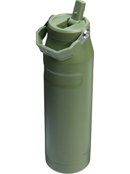Stanley The IceFlow™ Bottle Flip Straw 2.0 Su Termosu 1.06 LT/36oz Yeşil 10-12111-081 - 2