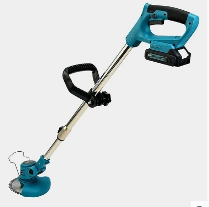 Algaride  Çift Akülü  Şarjlı  2000W Ot  Dal Çim Biçme Makinesi (Mavi) YPT-GCJ01