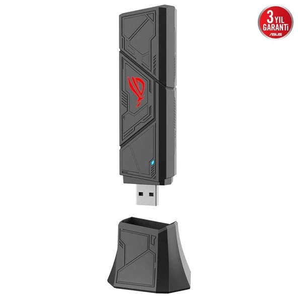 ASUS ROG USB-BE92 BE6500 WIFI7 GAMING USB KABLOSUZ ADAPTÖR - Resim 6