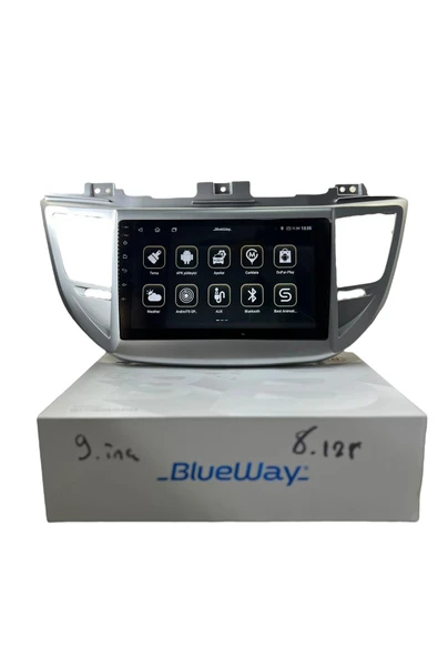 Hyundai Tucson 2015-2017 BLUEWAY 8-128 TAM PROFESYONEL OEM MULTİMEDİA - 2