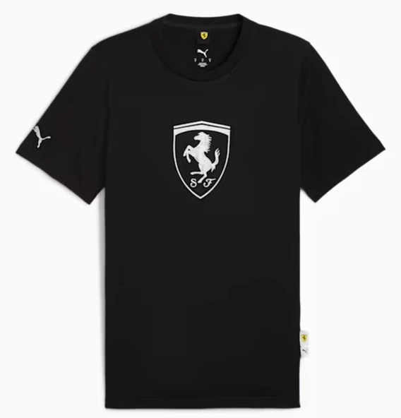 Puma 632785-01 Ferrari Tonal Shield Tee Tişört Erkek T-Shirt ürün görseli
