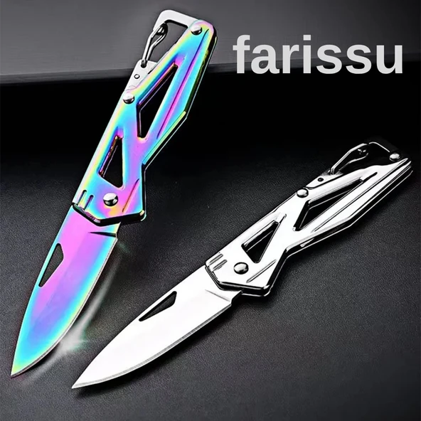 Alaska Mini Gökkuşağı Katlanır Çakı - Ultra Kompakt, Şık ve Çok Amaçlı Cep Bıçağı - 3