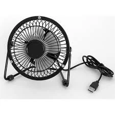 Metal USB Fan Siyah ürün görseli