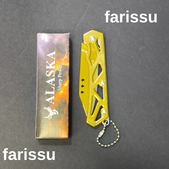 Alaska SDR-13A Gold Katlanır Çakı - Ultra Hafif (42 gr), 165mm Kompakt EDC Bıçak - 3