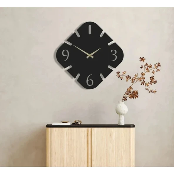 Modern Ahşap Tasarimli Dekoratif saat ürün görseli 1