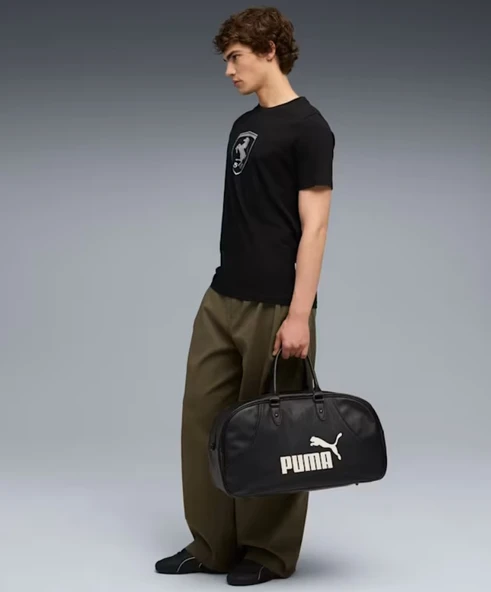 Puma 632785-01 Ferrari Tonal Shield Tee Tişört Erkek T-Shirt - Resim 10