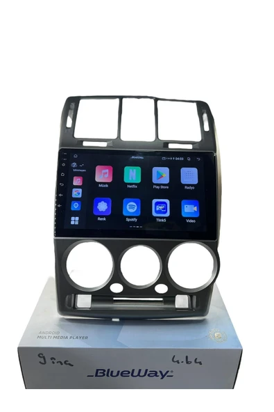 Hyundai Getz (Gri) BLUEWAY 4-64 PROFESYONEL OEM MULTİMEDİA - 2