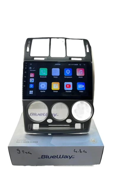 Hyundai Getz (Gri) BLUEWAY 4-64 PROFESYONEL OEM MULTİMEDİA