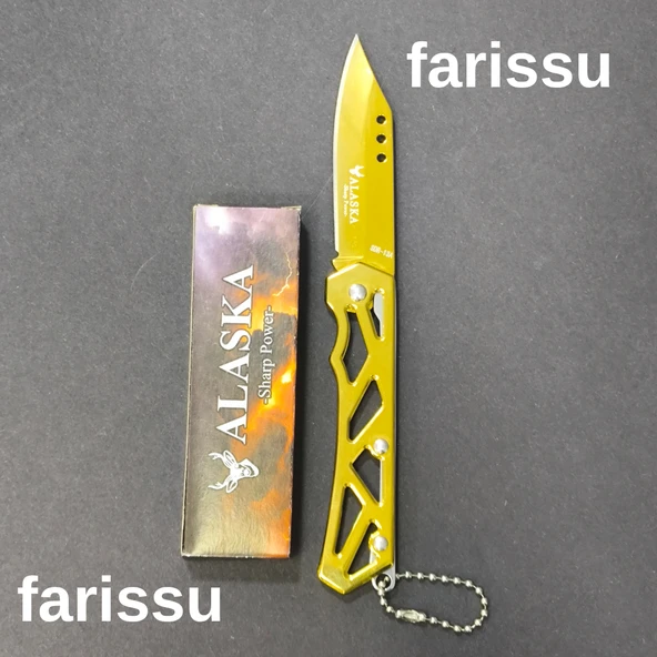 Alaska SDR-13A Gold Katlanır Çakı - Ultra Hafif (42 gr), 165mm Kompakt EDC Bıçak - 2