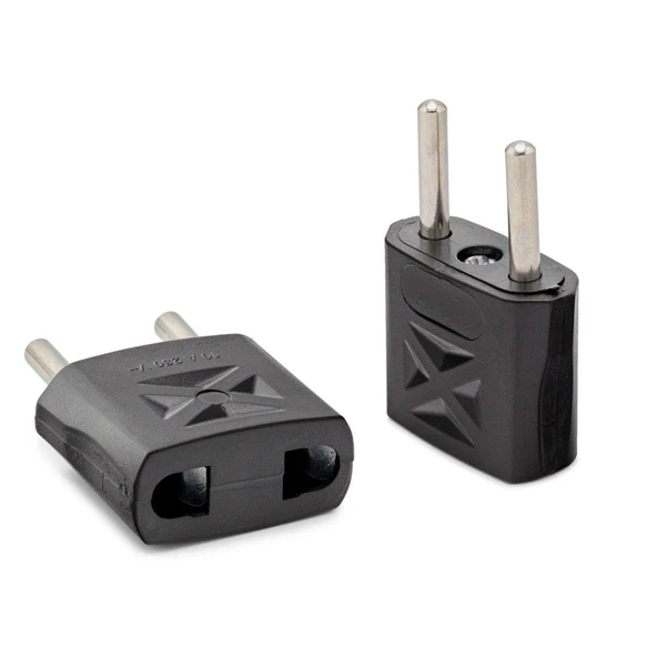 Standart Fiş Adaptörü 4 Mm Siyah HDX1254 - 1