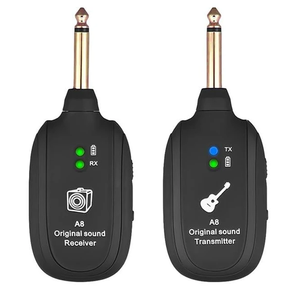 Magicvoice MV-19583 Uhf Gitar Tip Kablosuz Amfi Ve Enstrüman Kablosuz Mikrofonu