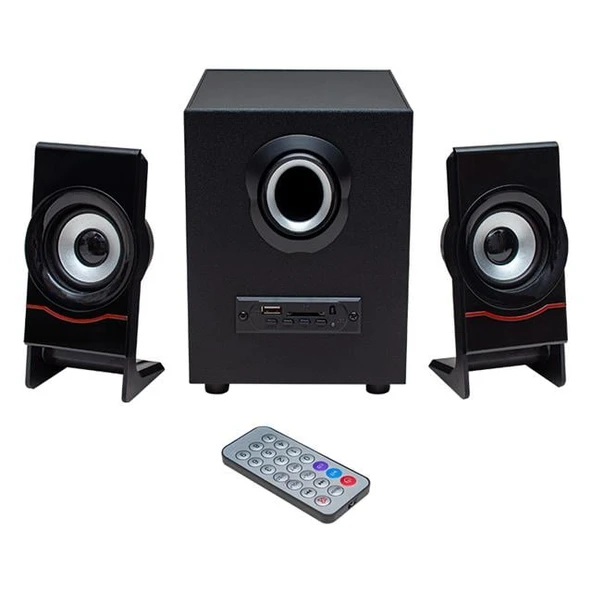 MagicVoice MV-4966 2+1 USB/TF/FM/BT Hoparlör - Speaker