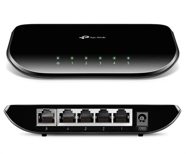 Tp-Link TL-SG1005D 5 Port 10-100-1000 Gigabit Ethernet Switch