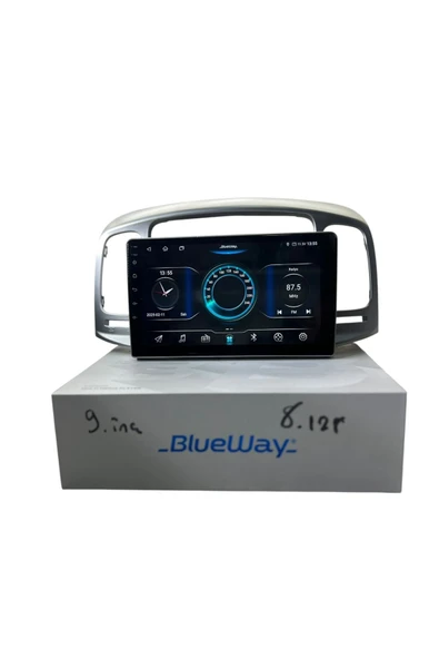 Hyundai Accent Era BLUEWAY 8-128 TAM PROFESYONEL OEM MULTİMEDİA ürün görseli 1