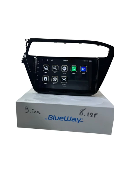 Hyundai i20 2018-2020 BLUEWAY 8-128 TAM PROFESYONEL OEM MULTİMEDİA - 2