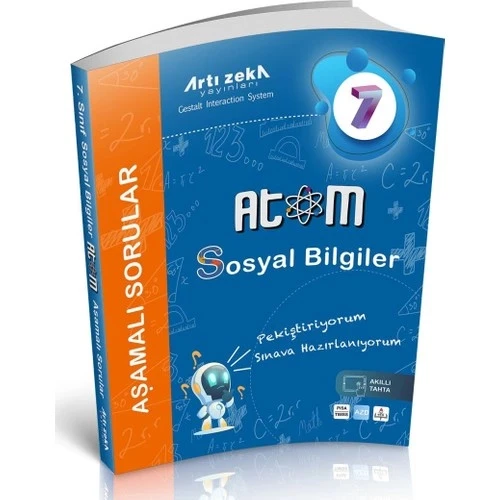 Artızeka 7.Sınıf Atom Beceri Temelli Sosyal Bilgiler Soru Bankası