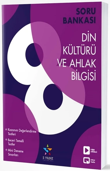 8. Sınıf Din Kültürü Soru Bankası 5 Yıldız Yayın