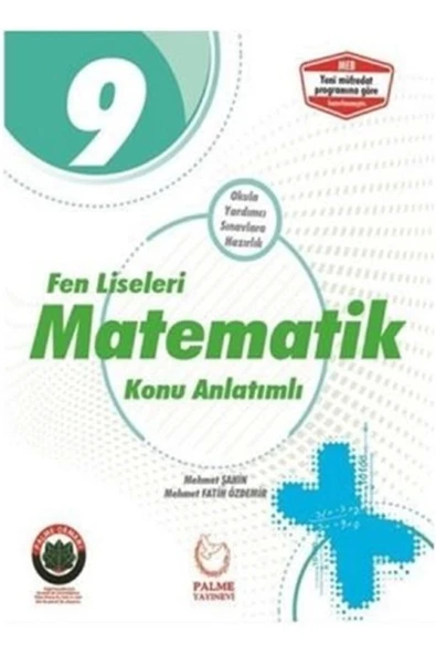 *kampanya* Palme 9.Sınıf Matematik Konu Anlatim Fen Liseleri - 1