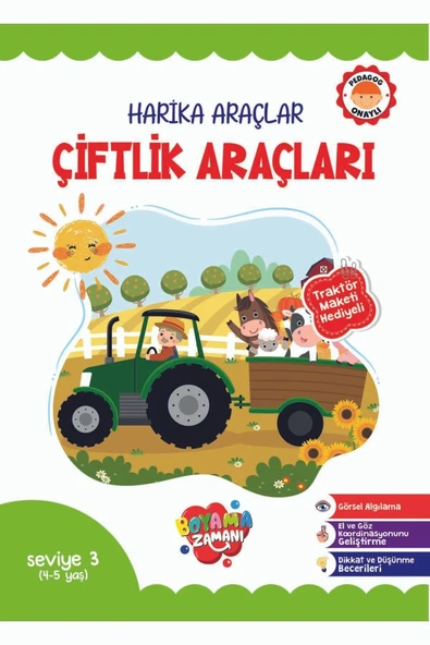 Çiftlik Araçları Boyama Koloni