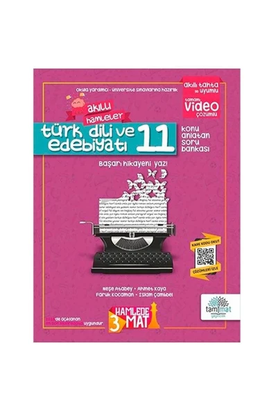 11.Sınıf Türk Dili Edebiyatı Konu Anlatan Soru Bankası Tammat ürün görseli 1