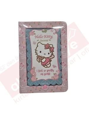 VJ Hello Kitty aynalı Sert Kapaklı Günlük A6100 GR 192 Syf 525-2086