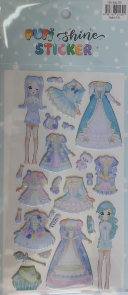 VİVA PUTİ SHINE STİCKER GİYDİRME ETİKETLERİ 3 11301