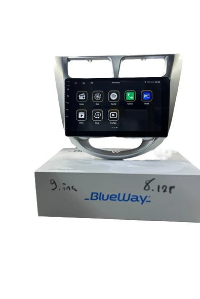 Hyundai Accent Blue BLUEWAY 8-128 TAM PROFESYONEL OEM MULTİMEDİA - 3