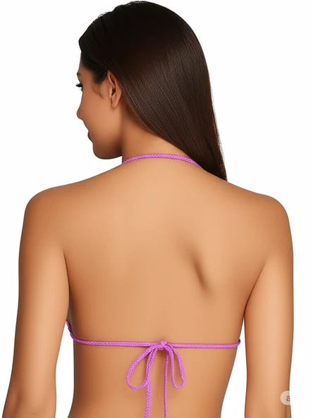 Sarı Gri Büstiyer Lila - 3