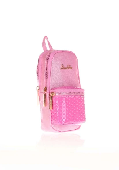 KAUKKO MAGIC DREAMS JUNIOR BAG KALEM ÇANTASI(SİMLİ PEMBE) K2483 KARINCA ÇANTA