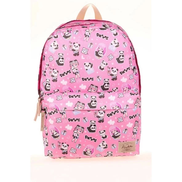 KAUKKO NATURE SIRT ÇANTASI (PANDA) K1711 KARINCA ÇANTA