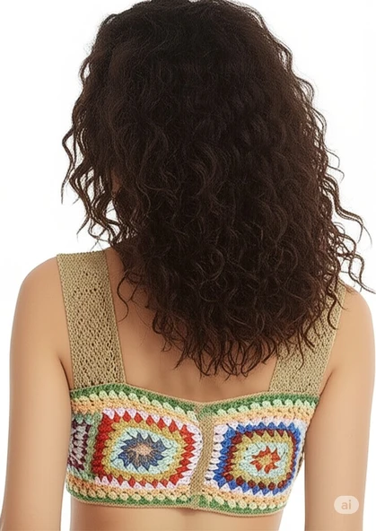 Sarı Gri Büstiyer - 4