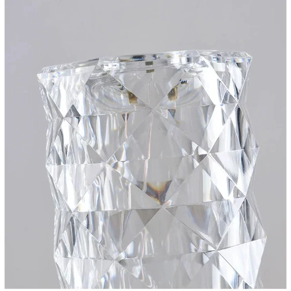 Kristal LED Kumandalı Ve Dokunmatik Masa Lambası - 3