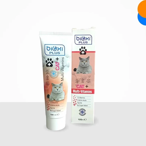 Bioxi Plus Cat Multi-Vitamins 100 Ml SKT : 05/2027 ürün görseli 1