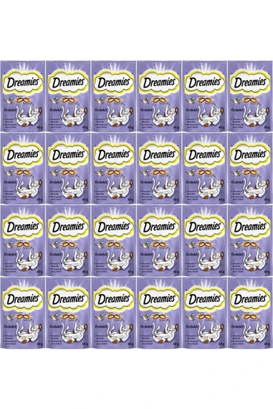 Dreamies Ördekli Kedi Ödül Maması 24x60gr - 1