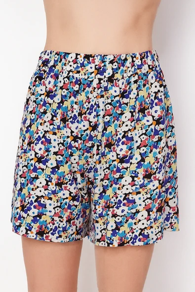 Sarı Gri Yazlık Şort