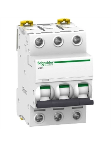 Schneider A9F74363 İc60N Otomatik Sigorta 3P 63A C Eğrisi ürün görseli