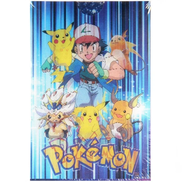 Nessiworld Pokemon Starter 3D Oyun Kartları Paketi - Resim 5