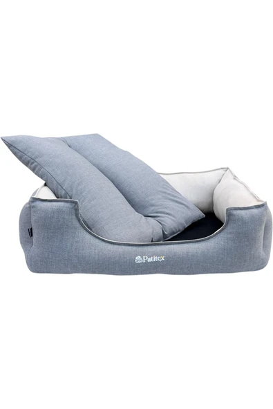 PATİTEX Kedi-köpek Yatak - Yıkanabilir Yatak -Gabardin Kumaş -Kaliteli Köpek Yatakları - 3