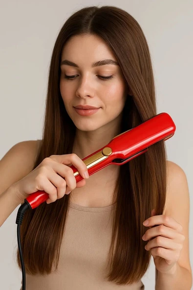 Volemi V-0095 Profesyonel 2'si 1 Arada Saç Şekillendirici – Düzleştirici - Resim 7