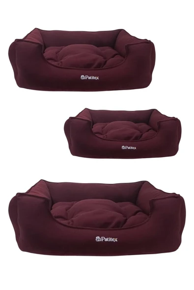 PATİTEX Kedi-köpek Yatak - Yıkanabilir Yatak -Gabardin Kumaş -Kaliteli Köpek Yatakları