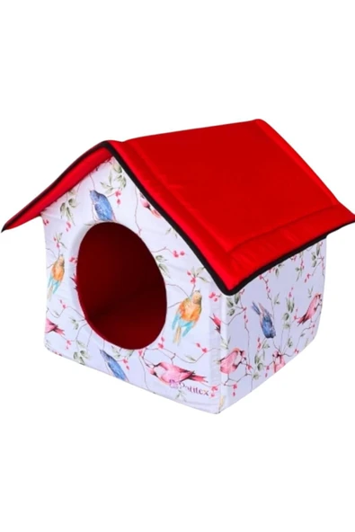 PATİTEX Kedi Kulübeleri - Köpek Kulübeleri - Yıkanabilir Yatak - Kalın Süngerli-kedi- Köpek Yuvaları - 3