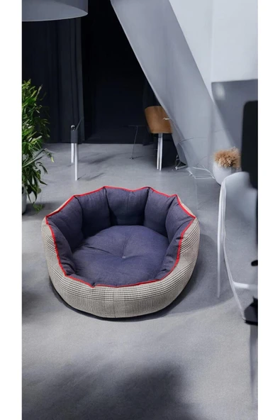 PATİTEX Lüx Konfor Koltuk- Kedi Köpek Yatak- Kendinden Minderli - Yıkanabilir - Gabardin Kumaş- Koltuk Yatak
