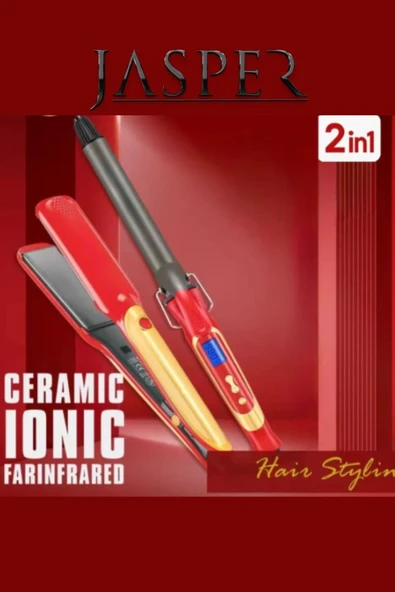 Volemi V-0095 Profesyonel 2'si 1 Arada Saç Şekillendirici – Düzleştirici - Resim 9