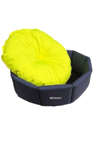 PATİTEX Simit Kedi yatak- Simit Kopek yatak- Sıvı Geçirmez- Kedi Köpek Yatağı Minder -İç Mekan Yatak - 3