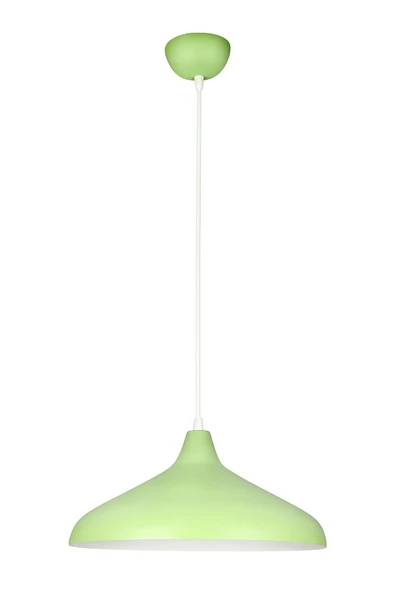 LEGACY  Nil Yeşil Içi Beyaz Renk Özel Tasarım Modern Dekoratif Cafe Sarkıt Cafe - Mutfak Tekli Avize - Resim 4