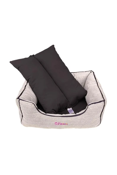 PATİTEX Kedi Yatak-Köpek Yatak - Yıkanabilir Yatak - A Kalite Kumaş -Kaliteli Köpek Yatakları - 5