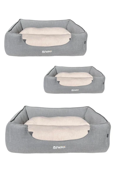 PATİTEX Kedi-köpek Yatak - Yıkanabilir Yatak -Gabardin Kumaş -Kaliteli Köpek Yatakları