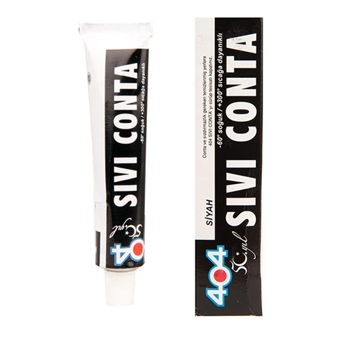 404 Sıvı Conta Yüksek Isı Silikonu Siyah 45 gr ürün görseli